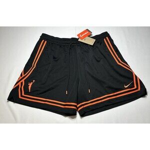 WNBA Nike Women's Basketball Shorts Black Orange Size XL Loose Fit DR5645 NWT